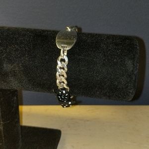 Flat Charm Chain Bracelet